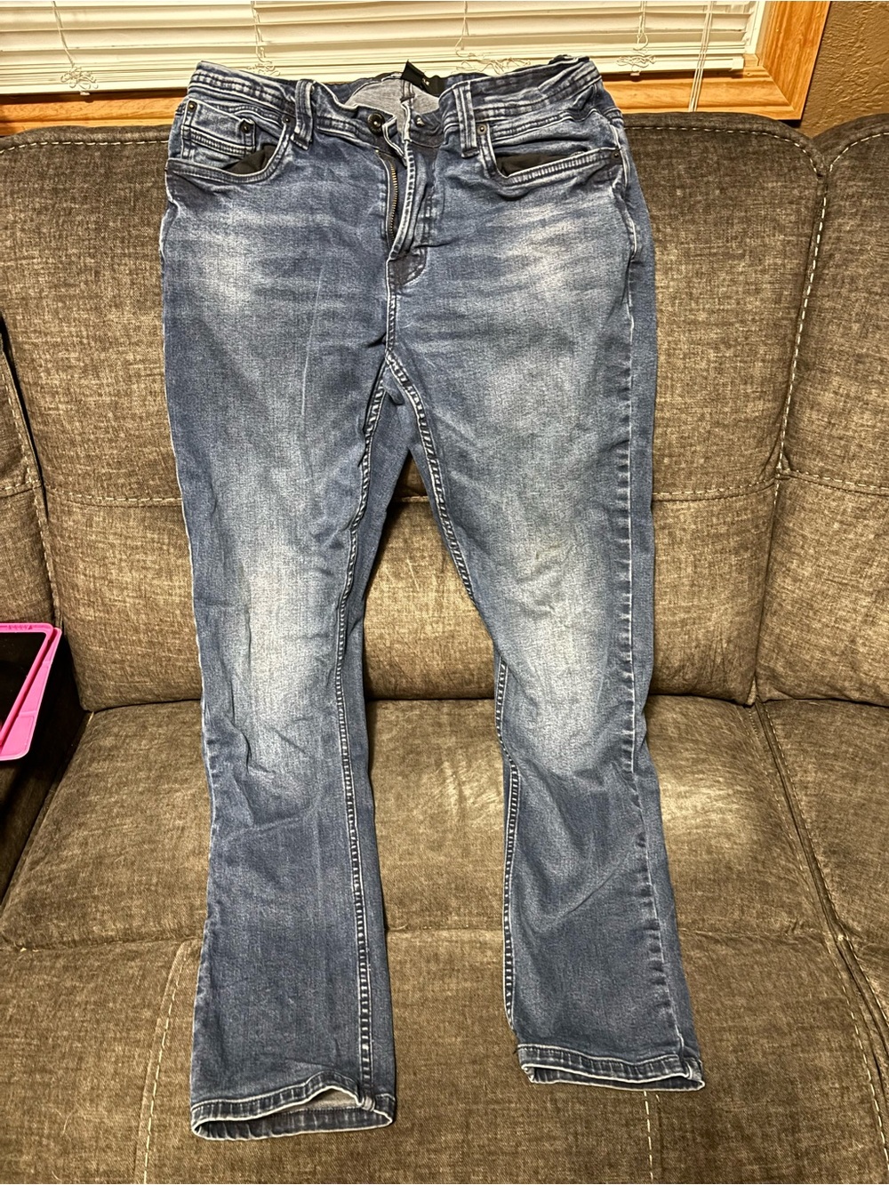 Kenneth Cole Dark Blue Slim Fit Jeans